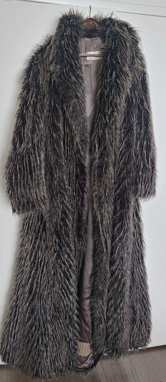 VTG Costello Fur Costume Large Tall Coat Heavy Movie Film Prop Huge